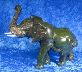 Kiviveistos Elefantti, verdiittinorsu 1700g Muvez9