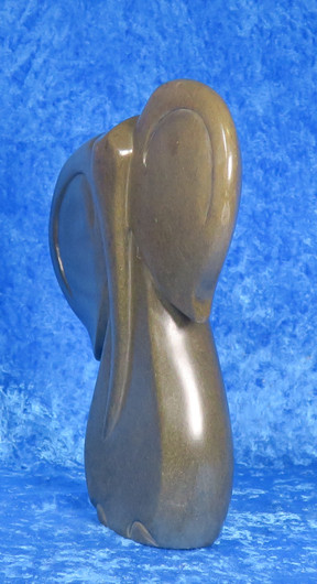 Kiviveistos serpentiini elefantti  1,5kg kivinorsu Muvez39