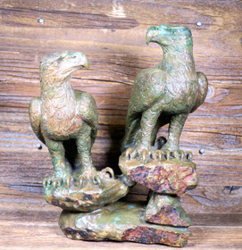 Kiviveistos kotkapari verdiittikotkat 2900g Muvez69