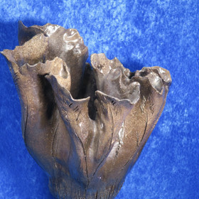 Maljakko keramiikkamaljakko ruskea iso