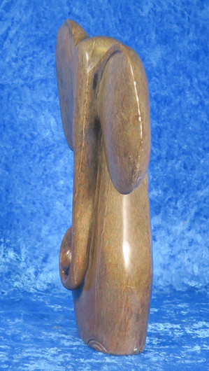 Kiviveistos elefantti 1,8kg serpentiini Muvez38