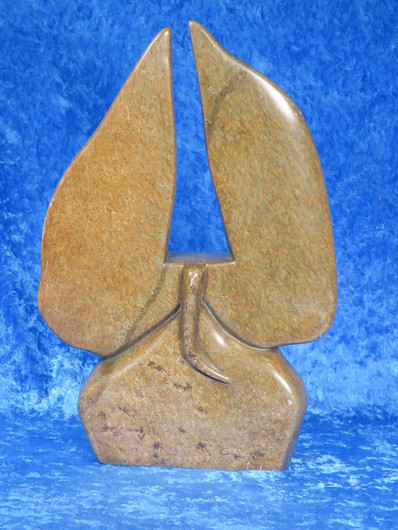 Kiviveistos elefantti serpentiini 2kg  Muvez28