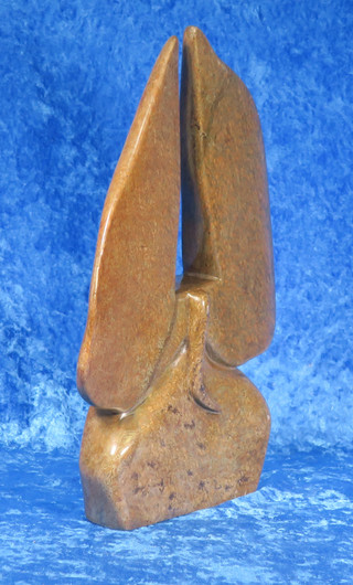 Kiviveistos elefantti serpentiini 2kg  Muvez28