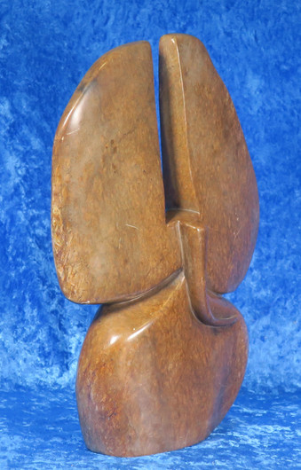 Kiviveistos elefantti serpentiini 2,9kg kivieläin  Muvez27