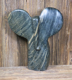 Kiviveistos elefantti serpentiini 1,75kg Muvez34