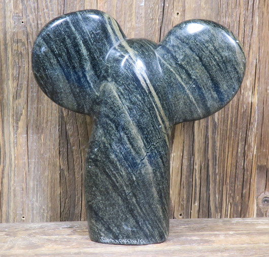 Kiviveistos elefantti serpentiini 1,75kg Muvez34