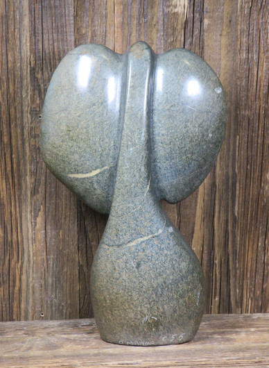 Kiviveistos elefantti serpentiini  2,2kg  Muvez33