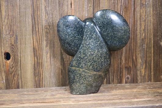 Kiviveistos elefantti serpentiini 2,5kg kivinorsu nro37