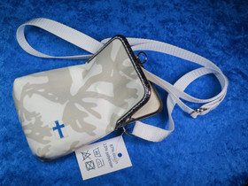 Käsilaukku porot, beige, aikuisten pikkulaukku