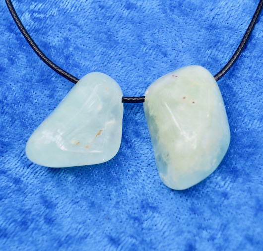 Riipus prehniitti porattu n 30mm A-laatu Etelä-Afrikka