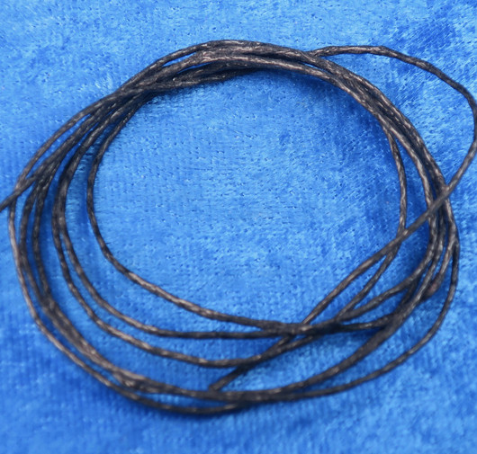 Riipusnauha 1m vahattu puuvillanauha 1mm, valitse väri