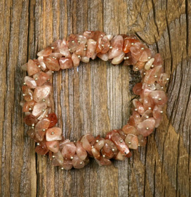 Rannekoru aurinkokivi, paksu sipsimalli, 925-hopea