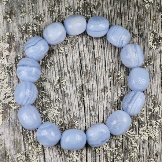 Rannekoru kalsedoni rumpuhiottu 8-15mm 