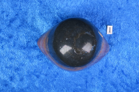 Akaatti Shivan silmä kookas n. 140g