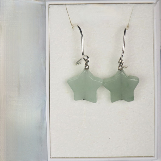 Korvakorut vihreä aventuriinitähti