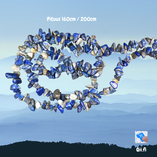 Helmet lapis latsuli sipsihelmet 200cm extrapitkät 