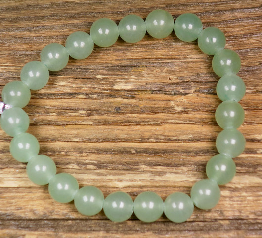 Rannekoru aventuriini 8mm vihreä