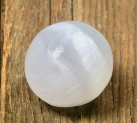 Kivipallo seleniitti 73-77mm 500g-540g