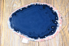 Akaattilevy sininen 85x115mm  nro S41