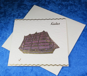 Postikortti KIITOS, purjelaiva. nro kiit1