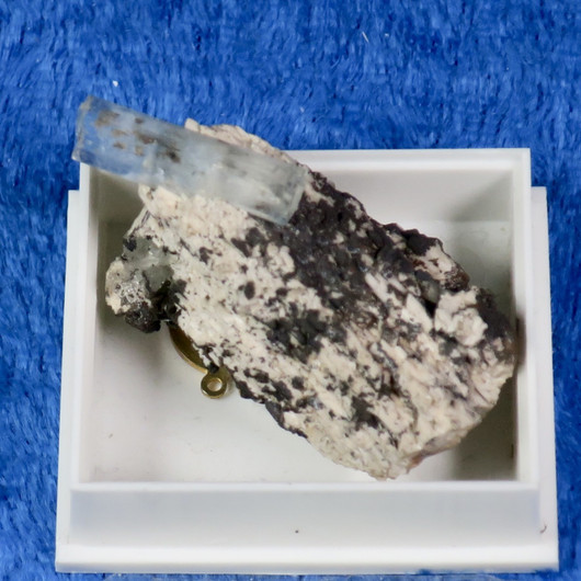 Akvamariini ja musta turmaliini kidesykerö 14g ak112 