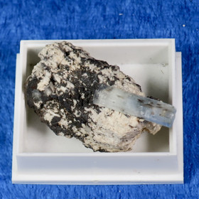 Akvamariini ja musta turmaliini kidesykerö 14g ak112 