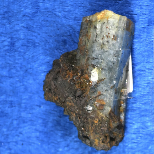 Akvamariini ja musta turmaliini kidesykerö 24g ak127