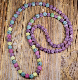 Helmet vulkaniitti laavakivi hohkakivi violetti ja vihreä 78cm ETNA3 