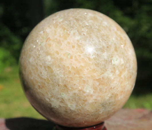 Kivipallo marmori 50mm oranssi-harmaa 250g nro2