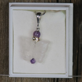 Riipus ruusukvartsi perhonen ZP8