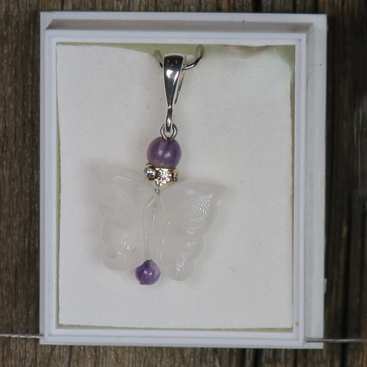 Riipus ruusukvartsi perhonen ZP8