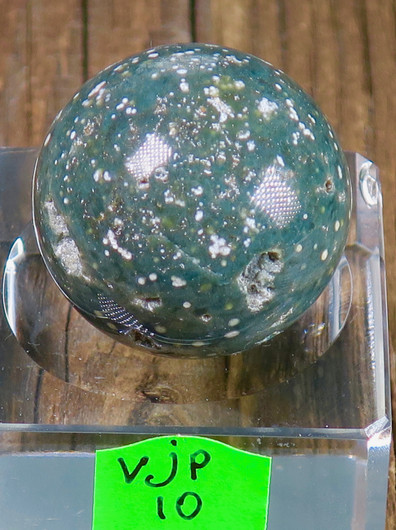 Kivipallo Valtamerijaspis nro 10-13  n. 3cm 35g Madagaskar