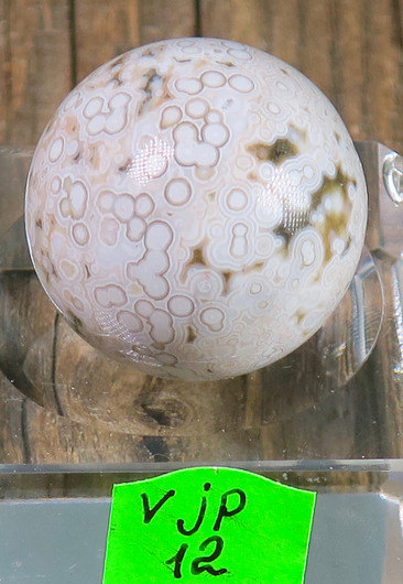 Kivipallo Valtamerijaspis nro 10-13  n. 3cm 35g Madagaskar