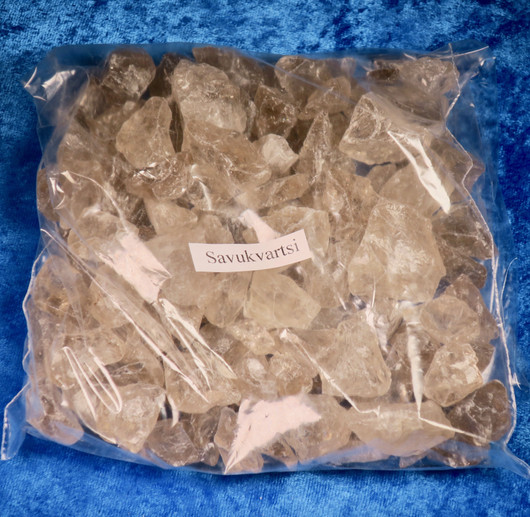 Savukvartsi raaka, eri kokoisia 500g erä