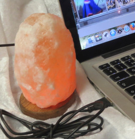 Suolakidelamppu pieni 500g USB-liitännällä