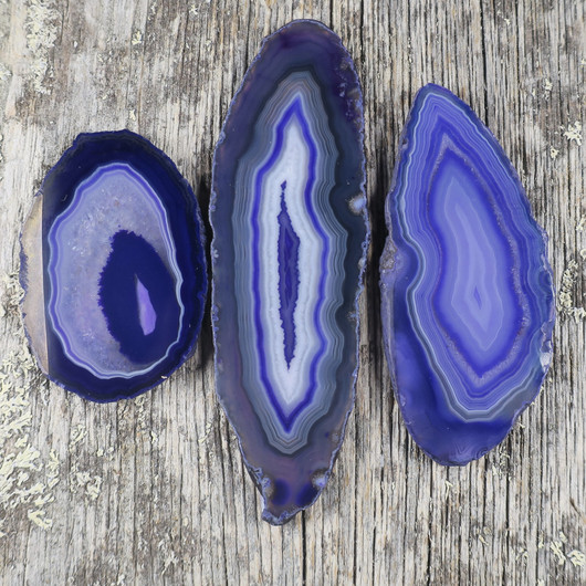 Akaattilevy violetti  40-80mm  V2-4