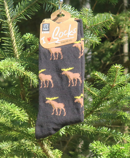 Nilkkasukat hirvi, koko 40-45 musta nro n23b