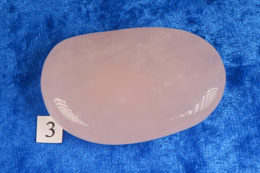 Ruusukvartsi taskukivi 