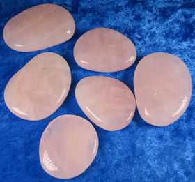 Ruusukvartsi taskukivi 