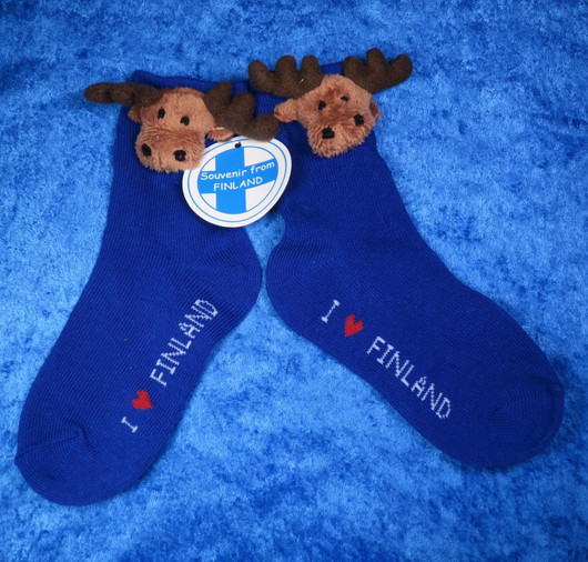 Sukat pehmohirvi lasten sukat, kids