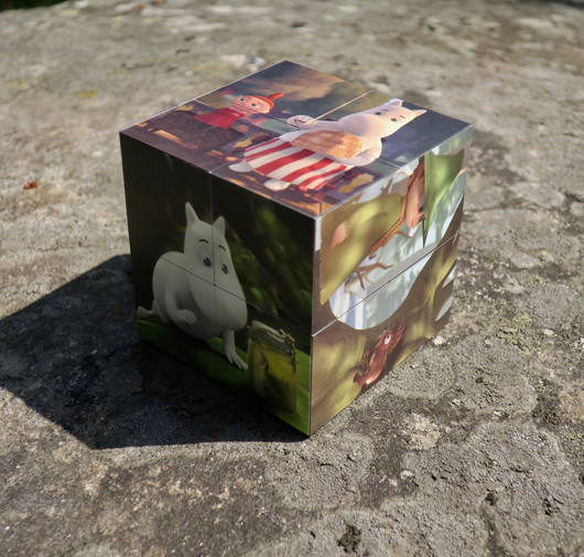 Ihmekuutio Muumit Moomin, kiva leikkikalu lapsille