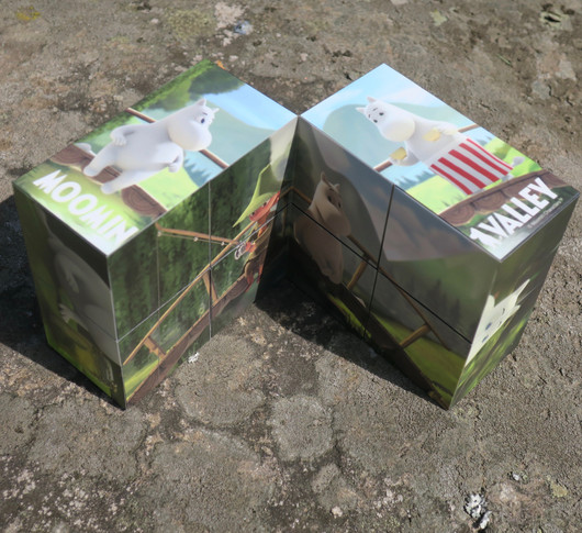 Ihmekuutio Muumit Moomin, kiva leikkikalu lapsille