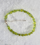 Rannekoru krysoliitti ja peridootti 18-23cm KRY2