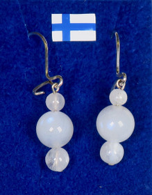 Korvakorut kuukivi 4-8-4mm