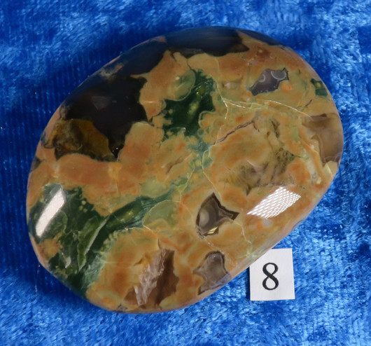  Ryoliitti, Rhyolite taskukivi koko XL nro5-9