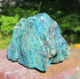 Krysokolla raaka iso 905g 10x9x8cm, Peru, komea yksilö