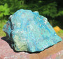 Krysokolla raaka iso 905g 10x9x8cm, Peru, komea yksilö