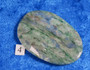 Fuksiitti, Fuchsite vihreä taskukivi 20-30g. numrot 1-10. Valitse.
