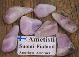 Ametisti rumpuhiottu 5-10g Yli-Luosto Suomi