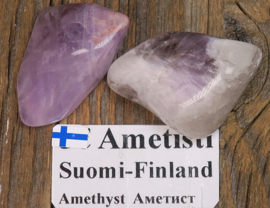 Ametisti rumpuhiottu 20-30g Yli-Luosto  Suomi